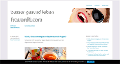 Desktop Screenshot of frauenfit.com